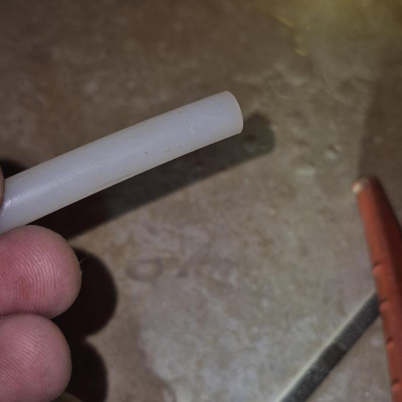 Garbage disposal tubing close-up in Glendale, AZ job