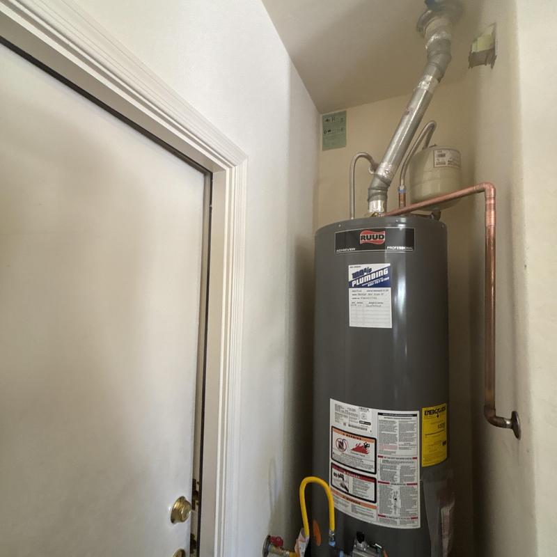 50 Gallon Gas Water Heater with Expansion Tank installation