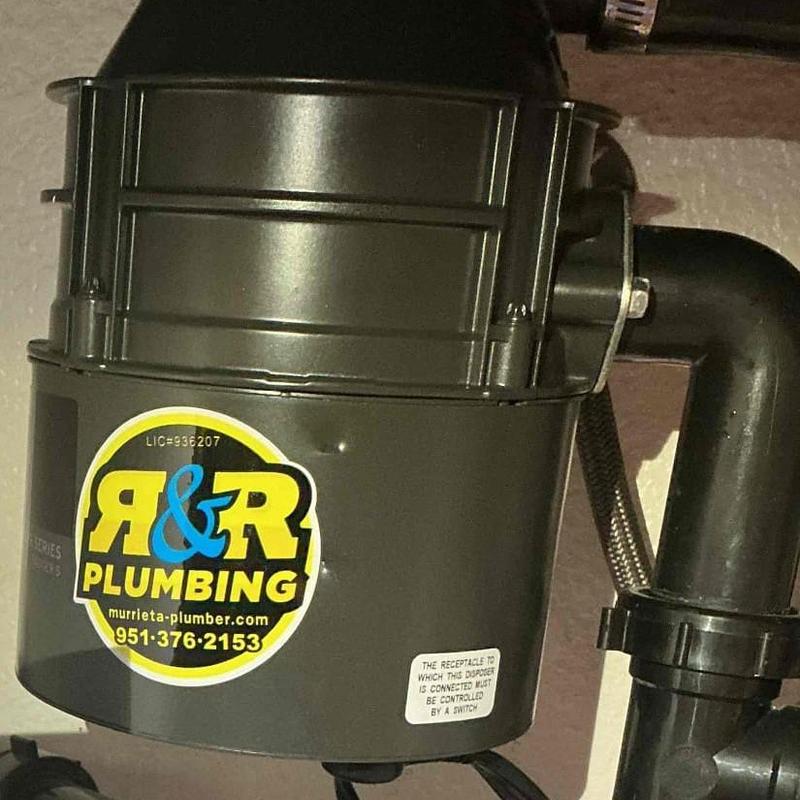 Badger 5 garbage disposal with plumbing connections