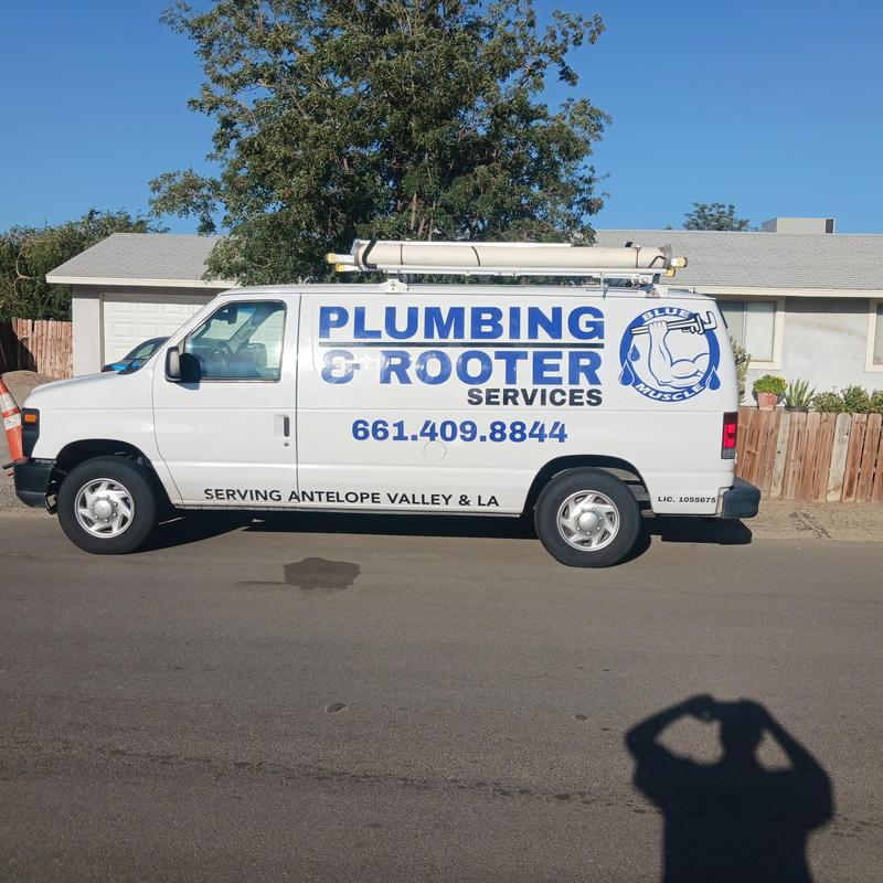 Garbage disposal unit and drain line replacement van