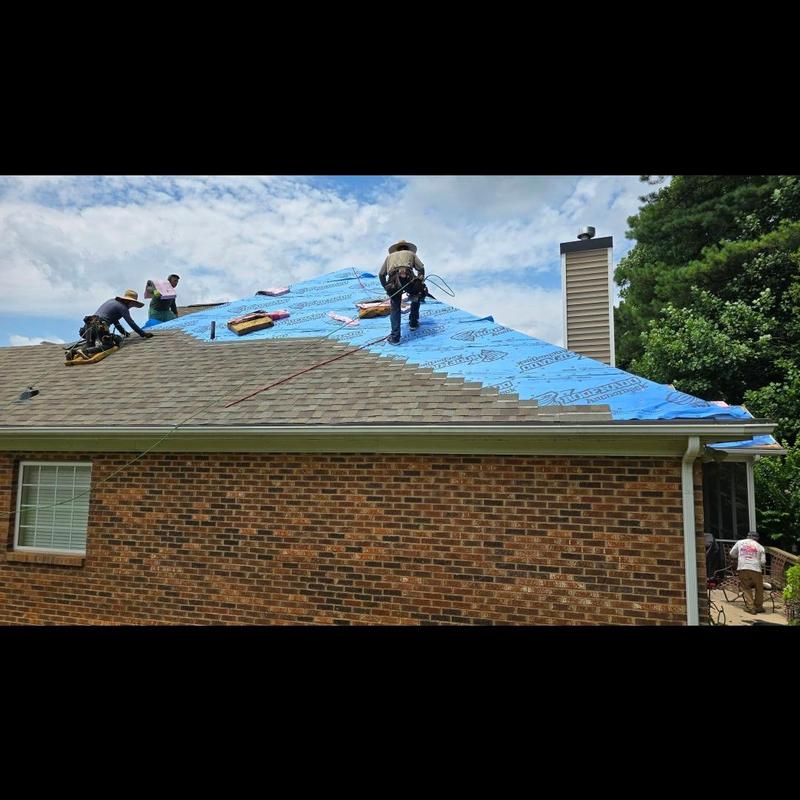 Owens Corning architectural shingle roof installation