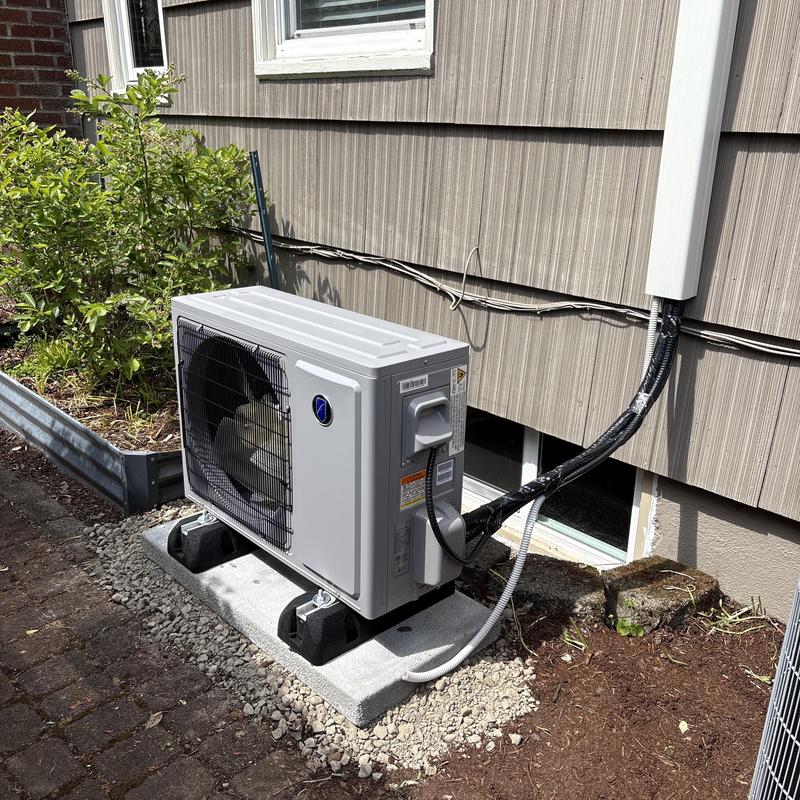 Friedrich ductless mini-split outdoor unit installation Friedrich ductless mini-split outdoor unit installation