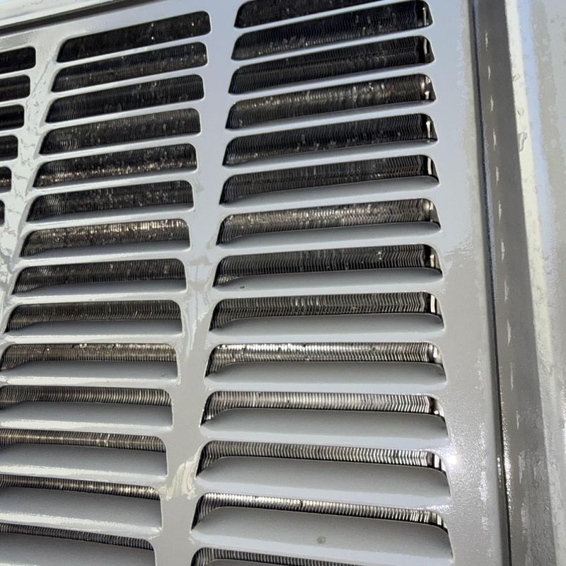 Outdoor air conditioner condenser coil cleaned Outdoor air conditioner condenser coil cleaned