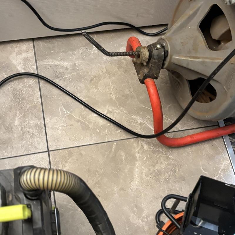 2 inch bathroom sink drain cable cleaning machine