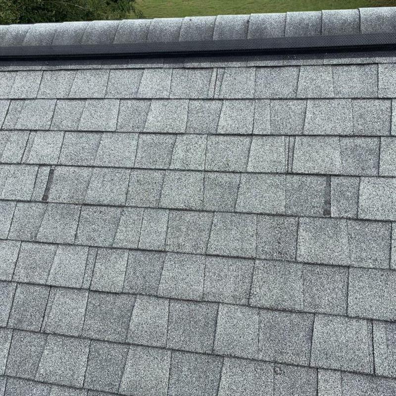 Asphalt shingle roof with minor leak repair needed