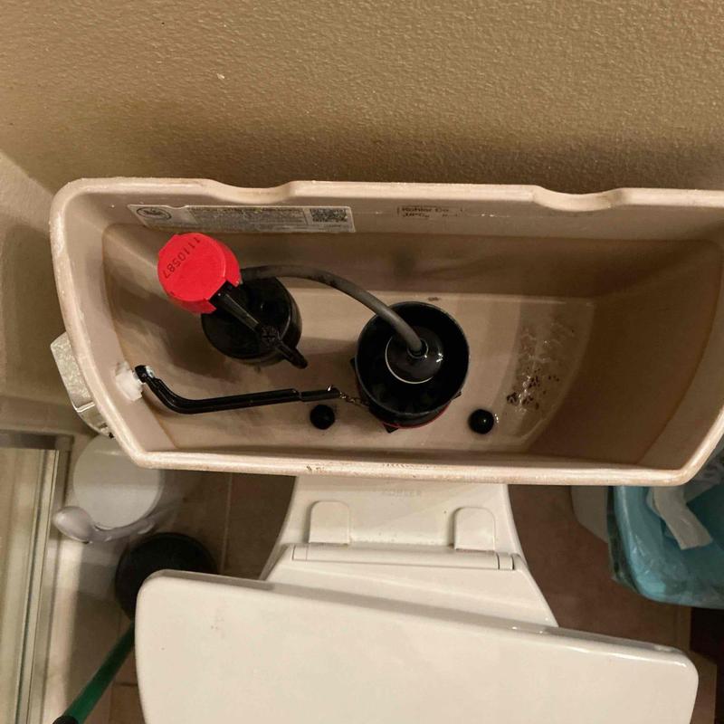 Toilet tank flapper replacement and seal restoration