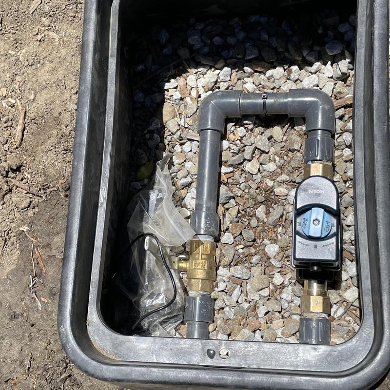 MOEN Flo Smart Water Monitor and Valve installation