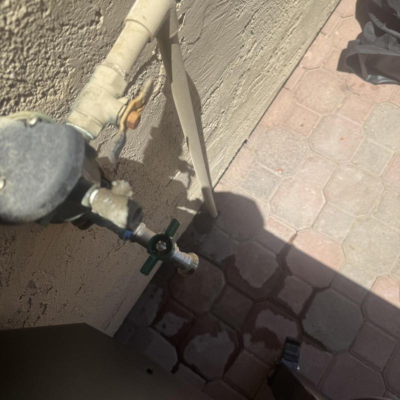 Stainless steel quarter-turn hose bib replacement