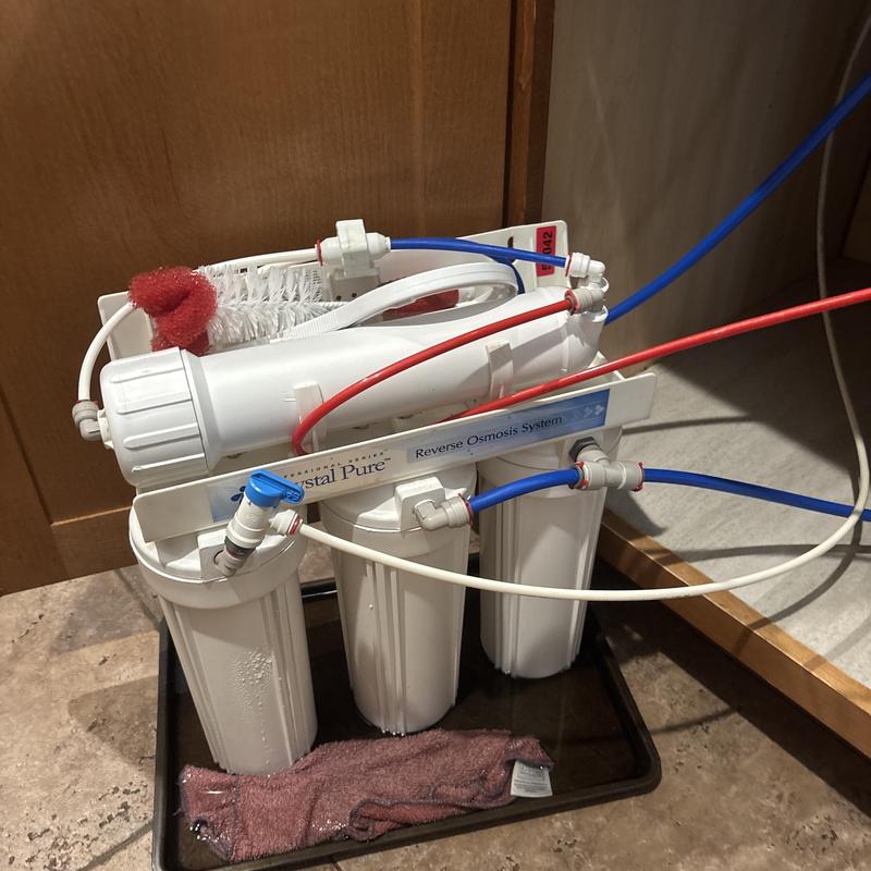5 Stage Reverse Osmosis System with Pressure Valve