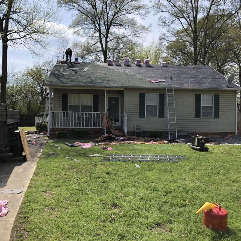 Owens Corning Duration Chateau Green roof installation