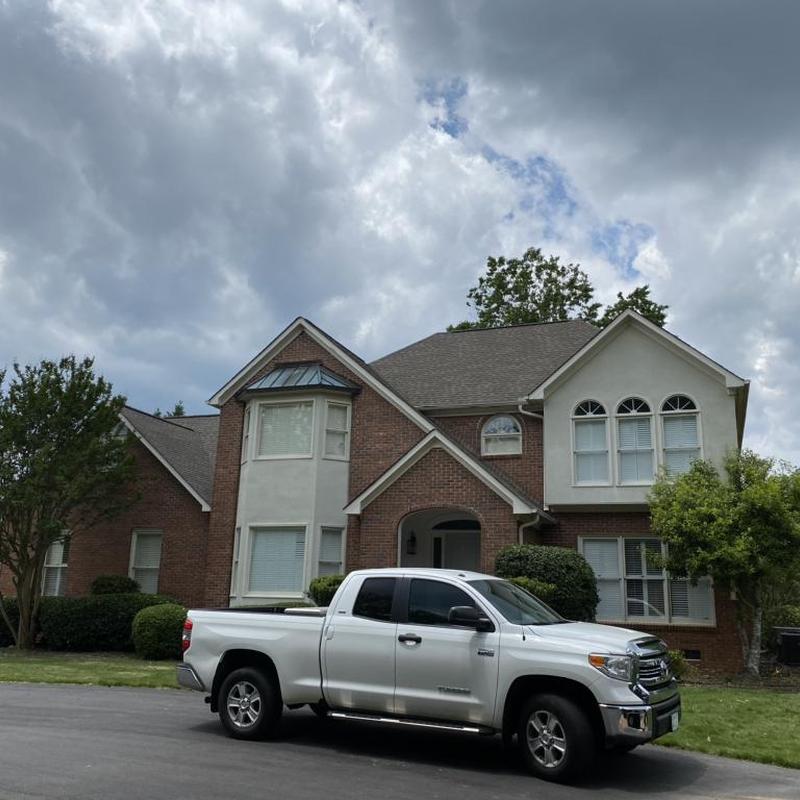 Brick mortar and lead pipe boot roof repairs
