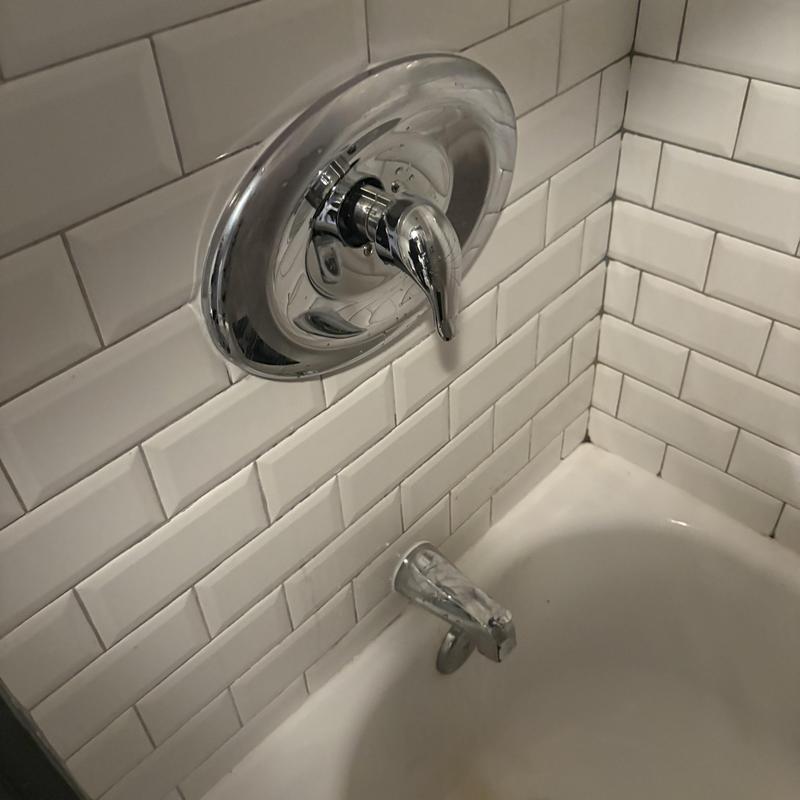 Moen shower valve replacement with chrome trim
