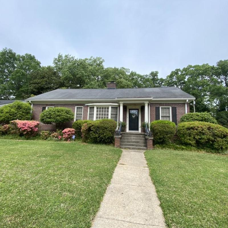 Asphalt shingle roof inspection with storm damage estimate