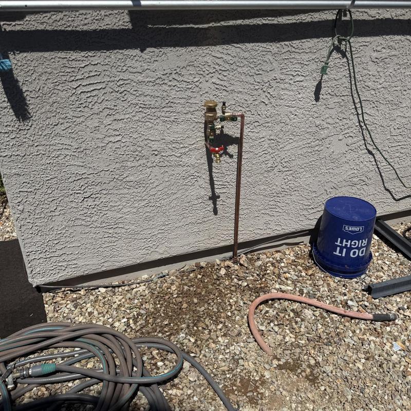 12-inch pressure vacuum breaker with outdoor piping