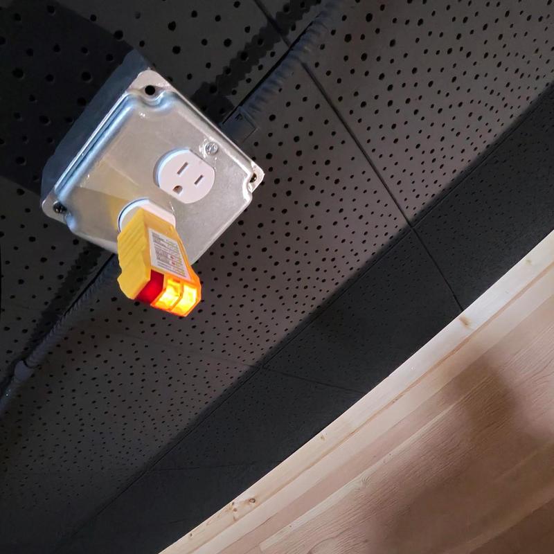 Industrial electrical receptacle with raised cover plates Industrial electrical receptacle with raised cover plates