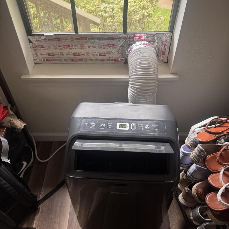 Spot cooler with window vent installation