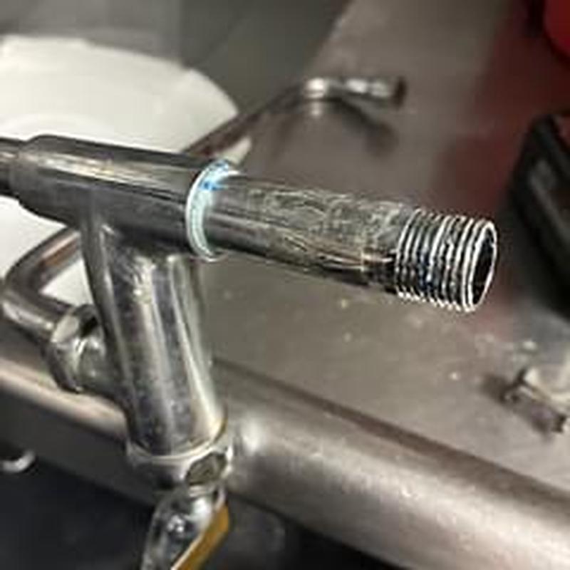 Add a spout faucet with replaced bonnet nut and o-ring Add a spout faucet with replaced bonnet nut and o-ring