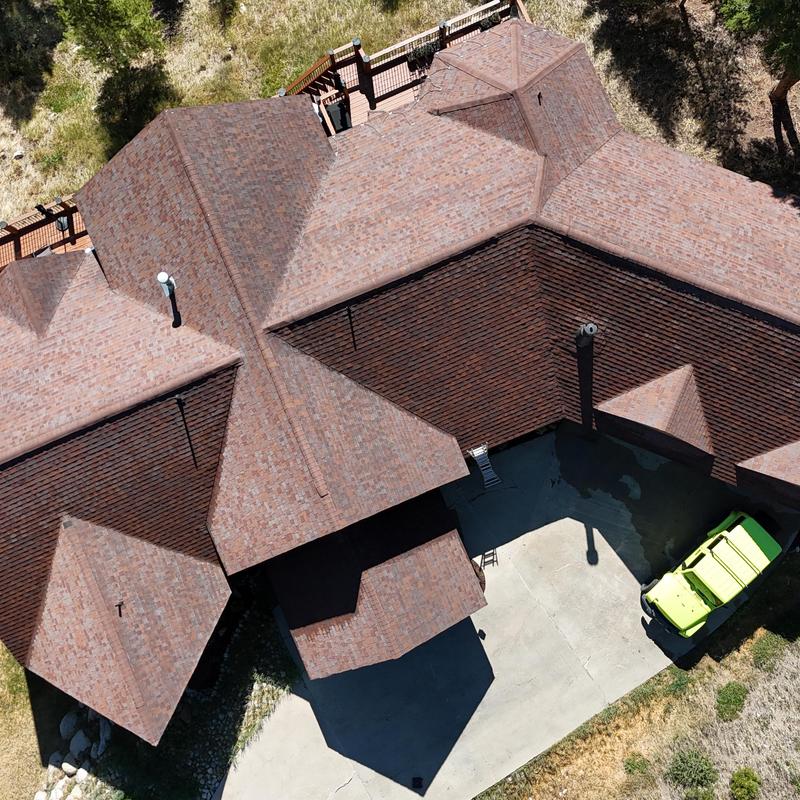 Class 4 shingle roof with custom drip edge and flashing Class 4 shingle roof with custom drip edge and flashing