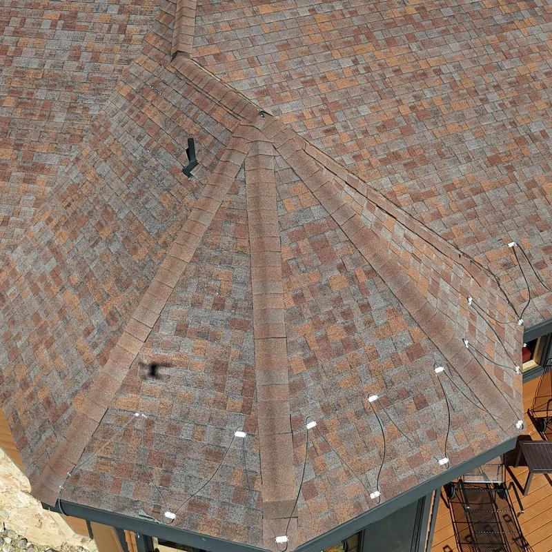 Class 4 shingle roof with custom drip edge and flashing Class 4 shingle roof with custom drip edge and flashing