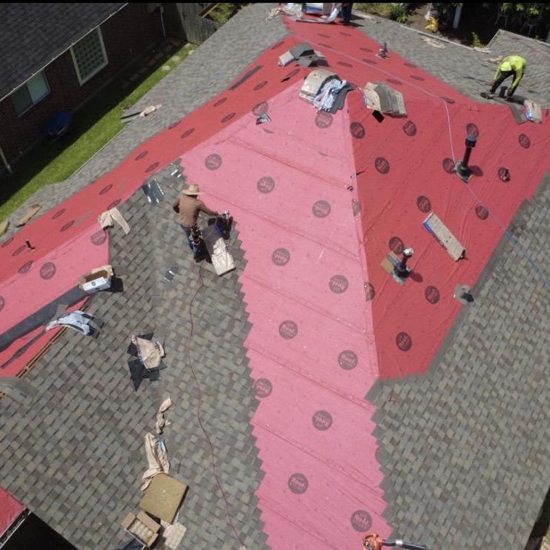 Roof underlayment installation with CertainTeed shingles