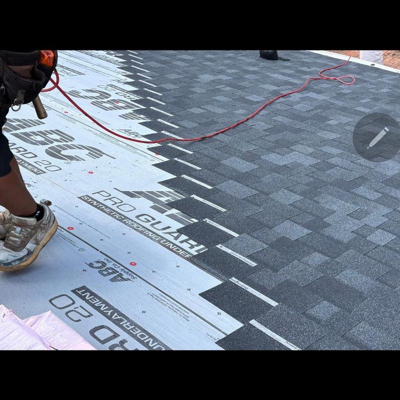 Owens Corning Duration shingles installation on roof