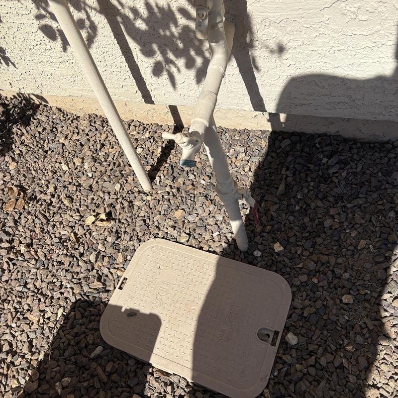 12 Inch Pressure Vacuum Breaker with Outdoor Hose Bib
