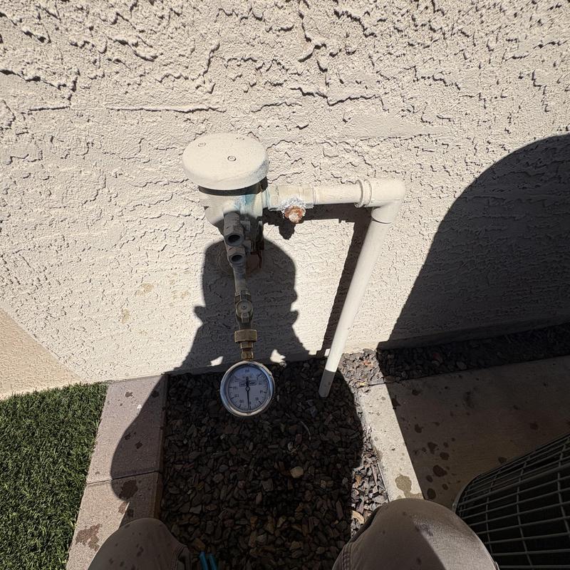 12 Inch Pressure Vacuum Breaker with Pressure Gauge