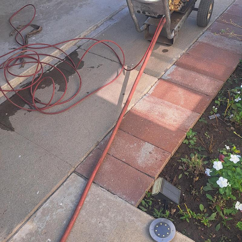 Mini jetter hose and power unit for sewer line cleaning Mini jetter hose and power unit for sewer line cleaning