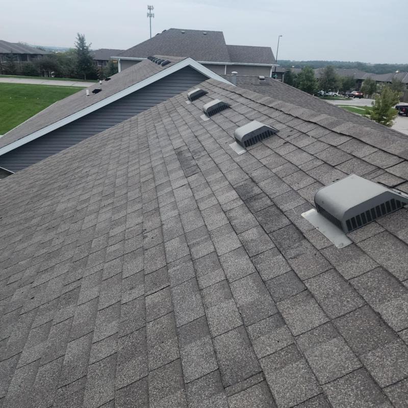IKO Cambridge AR shingles on residential roof IKO Cambridge AR shingles on residential roof