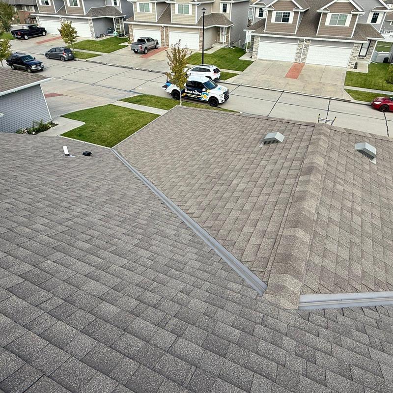 IKO Cambridge AR shingles on residential roof IKO Cambridge AR shingles on residential roof