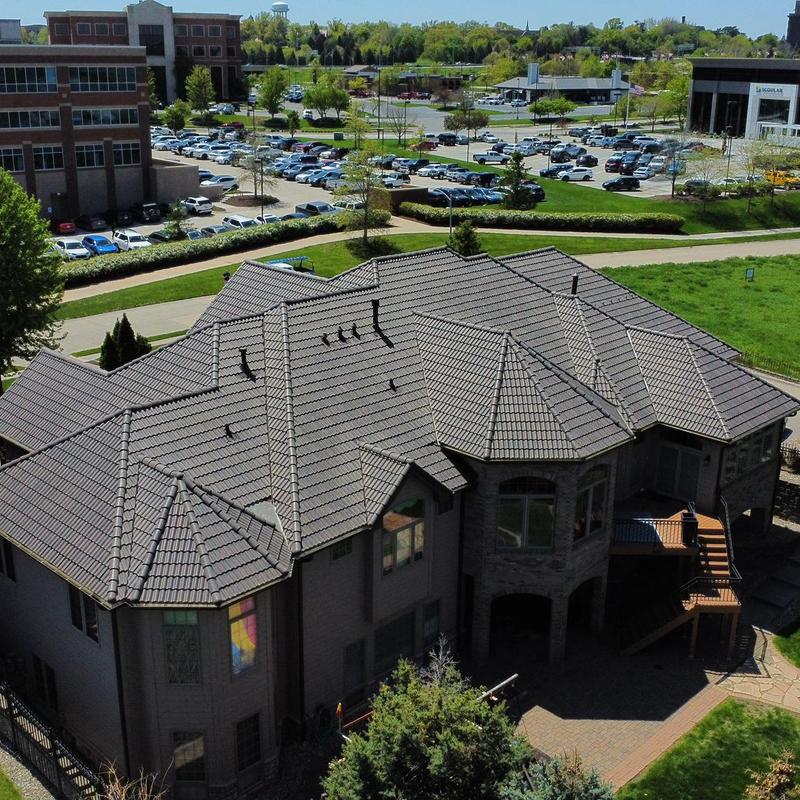 Brava Composite Spanish Barrel Tile roof in Omaha, NE Brava Composite Spanish Barrel Tile roof in Omaha, NE