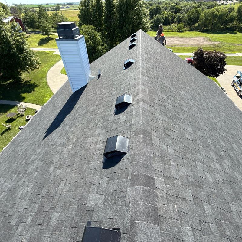 Tamko Stormfighter Flex shingle roof installation Tamko Stormfighter Flex shingle roof installation