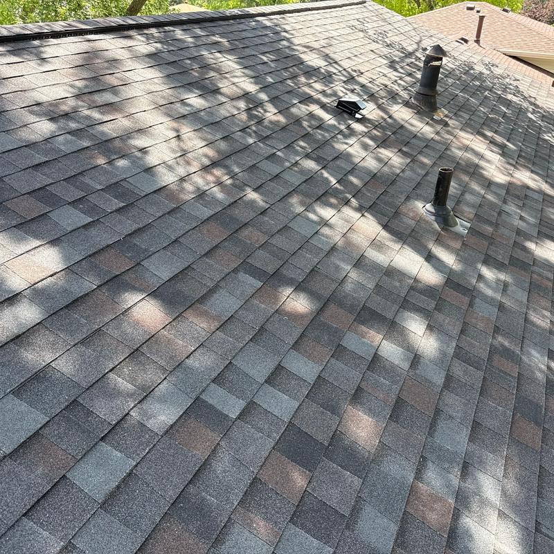 Tamko Titan XT asphalt shingle roof with vents Tamko Titan XT asphalt shingle roof with vents