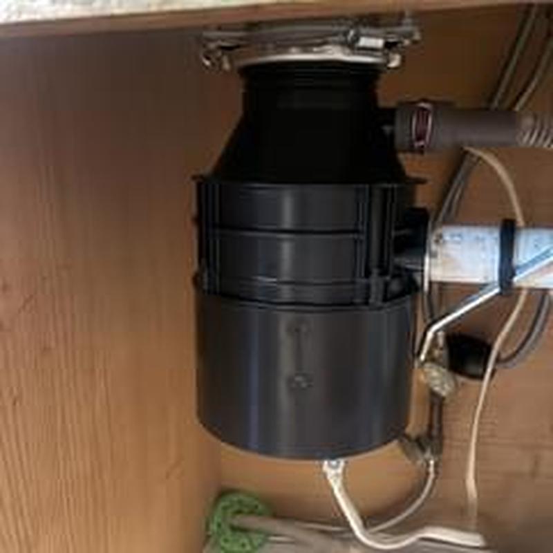Badger 5 garbage disposer installation under sink