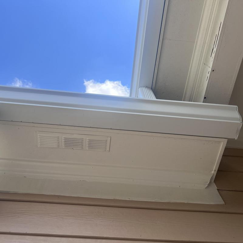 6-inch K-style gutter with new fascia and soffit vents