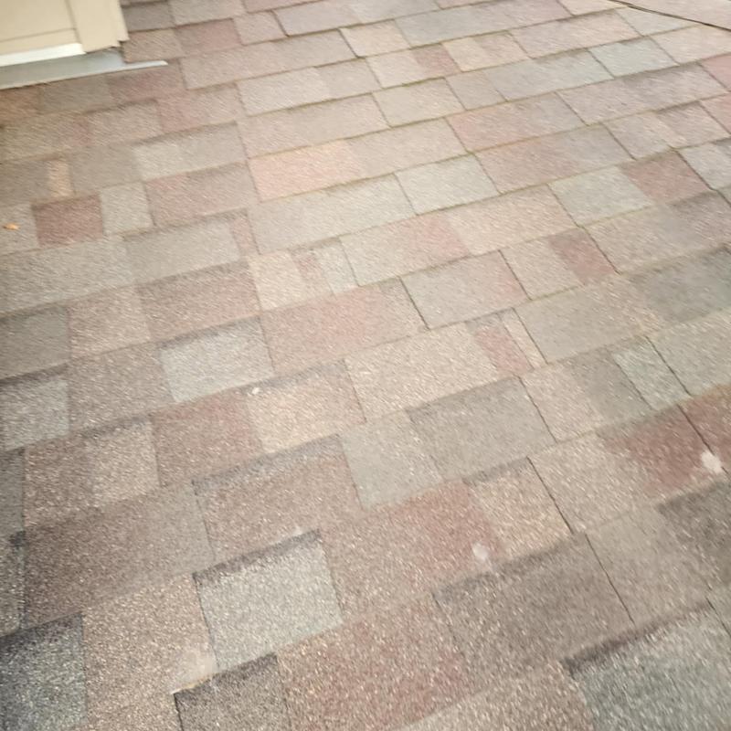 Tamko Titan XT impact resistant roof shingles close-up Tamko Titan XT impact resistant roof shingles close-up