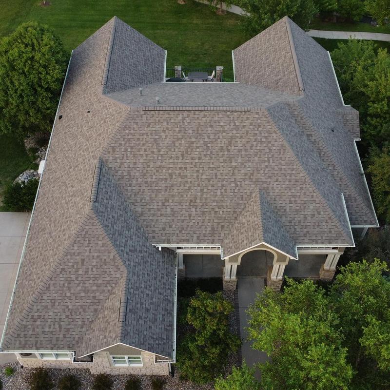 Owens Corning impact resistant shingle roof in Lincoln, NE Owens Corning impact resistant shingle roof in Lincoln, NE