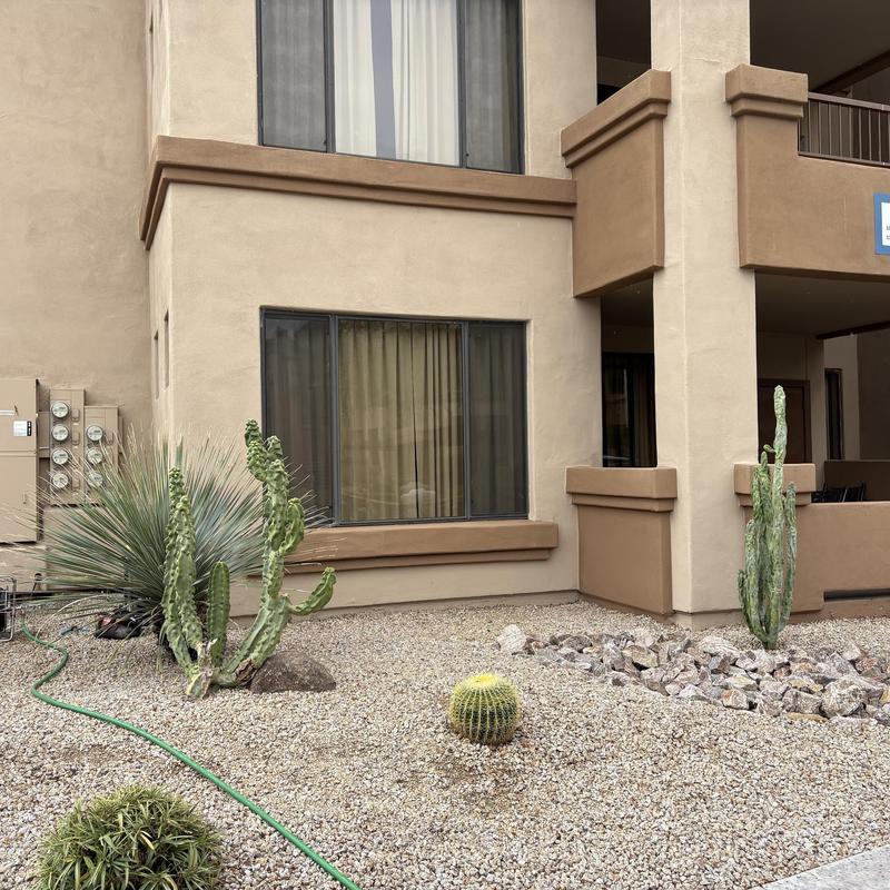 Hydrojetting equipment by building exterior in Glendale, AZ