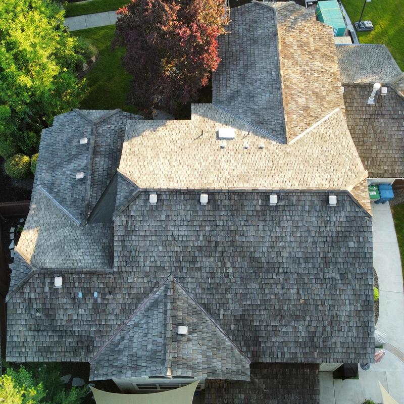 Wood shake roof full tear off and replacement Boise ID Wood shake roof full tear off and replacement Boise ID