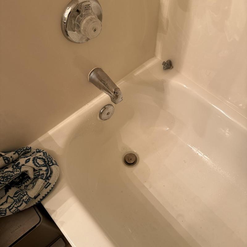 Bathtub tub stopper and faucet hardware repair