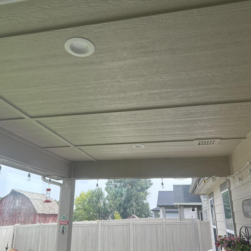 Patio ceiling recessed lighting installation Patio ceiling recessed lighting installation