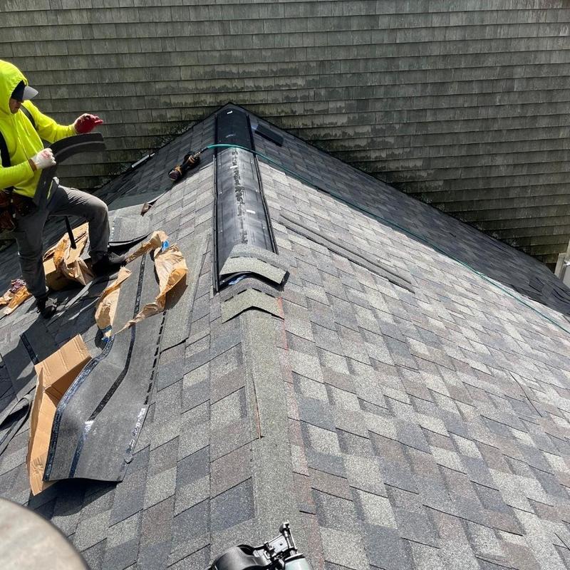 CertainTeed Landmark Pro shingles roof installation in CT CertainTeed Landmark Pro shingles roof installation in CT