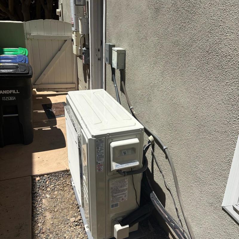 Innovair Slim 4 heat pump outdoor unit installation Innovair Slim 4 heat pump outdoor unit installation