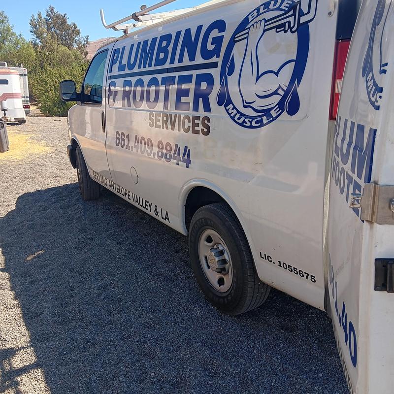 Propane water heater replacement service van Propane water heater replacement service van