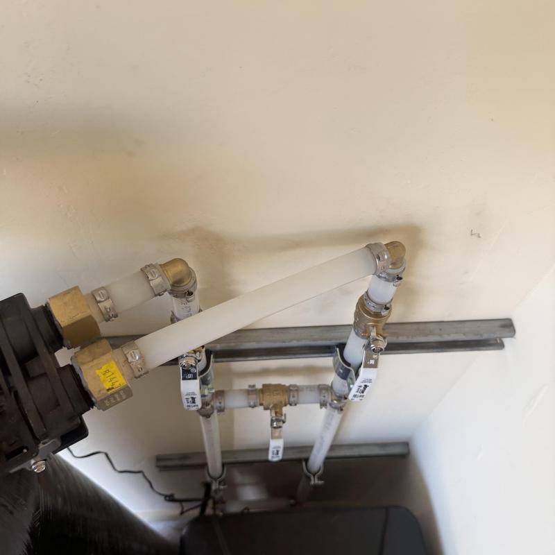Aquasure Harmony water softener piping and connections