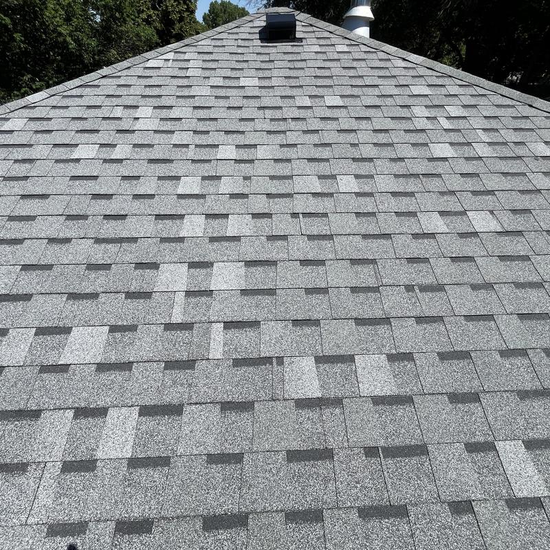 Atlas Castlebrook shingle roof with vents in Lincoln, NE Atlas Castlebrook shingle roof with vents in Lincoln, NE