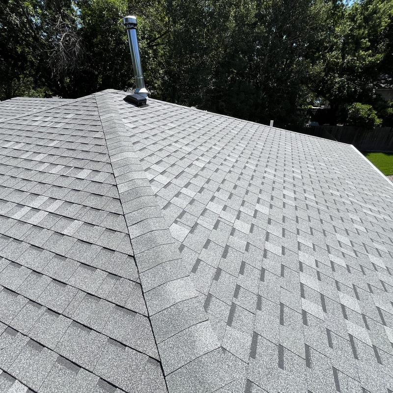 Atlas Castlebrook shingle roof with vent pipe in Lincoln, NE Atlas Castlebrook shingle roof with vent pipe in Lincoln, NE