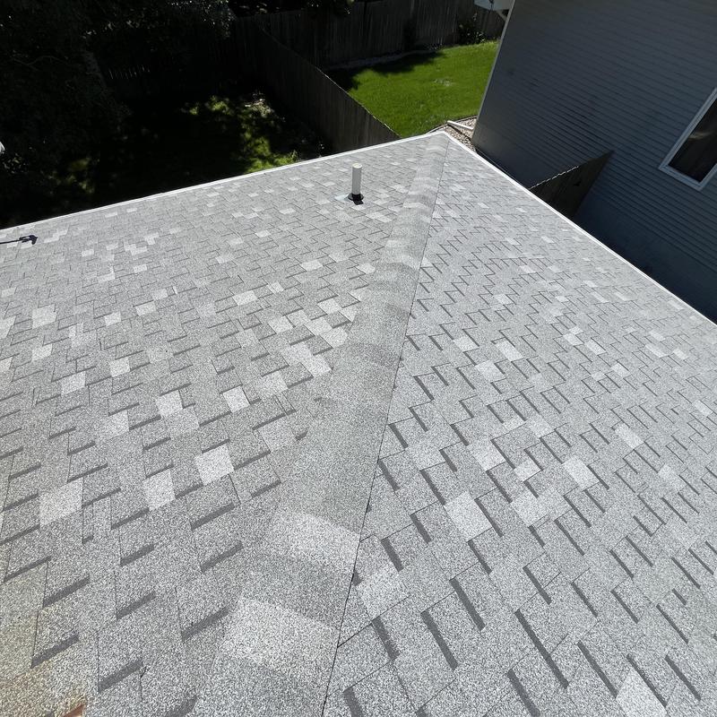 Atlas Castlebrook shingle roof with vent pipe in Lincoln, NE Atlas Castlebrook shingle roof with vent pipe in Lincoln, NE