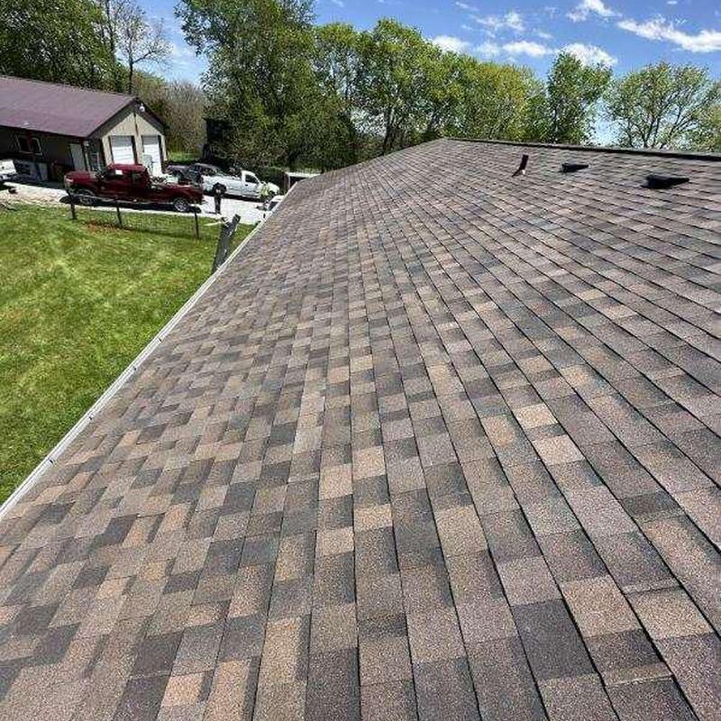 IKO Nordic IR Class 4 impact resistant roof shingles installed IKO Nordic IR Class 4 impact resistant roof shingles installed