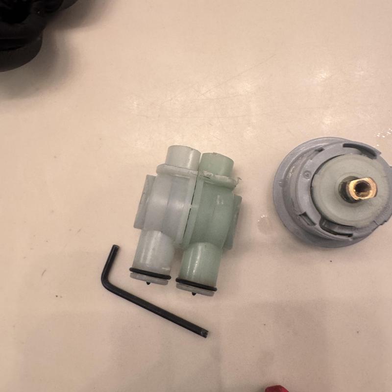 Delta monitor cartridge replacement with hex wrench Delta monitor cartridge replacement with hex wrench
